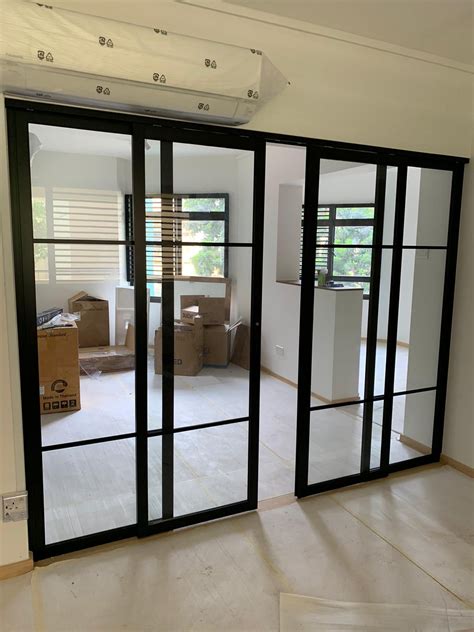 aluminum fabrication door|metal frame door.